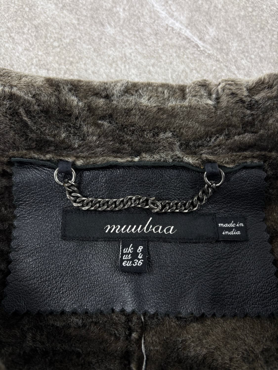 Muubaa Lather bronson Sheepskin Jacket 상품이미지4