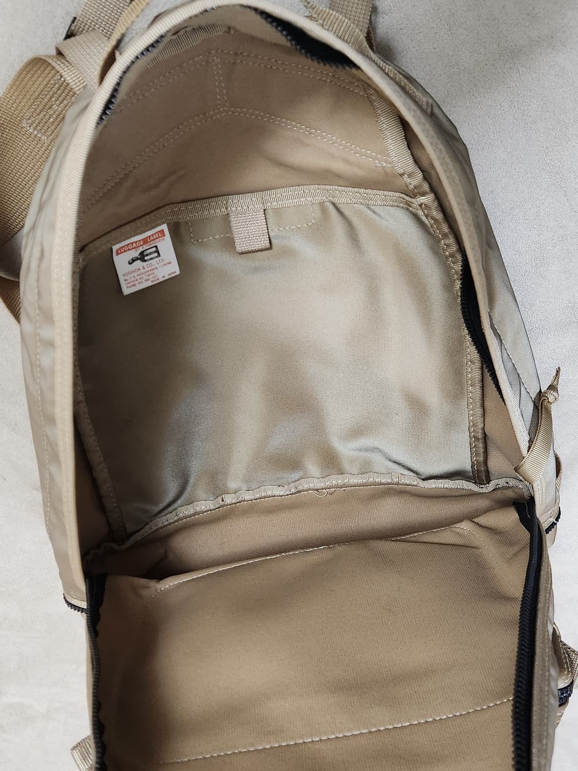 요시다 포터 Porter Luggae Label 러기지 라벨 백팩 상품이미지8