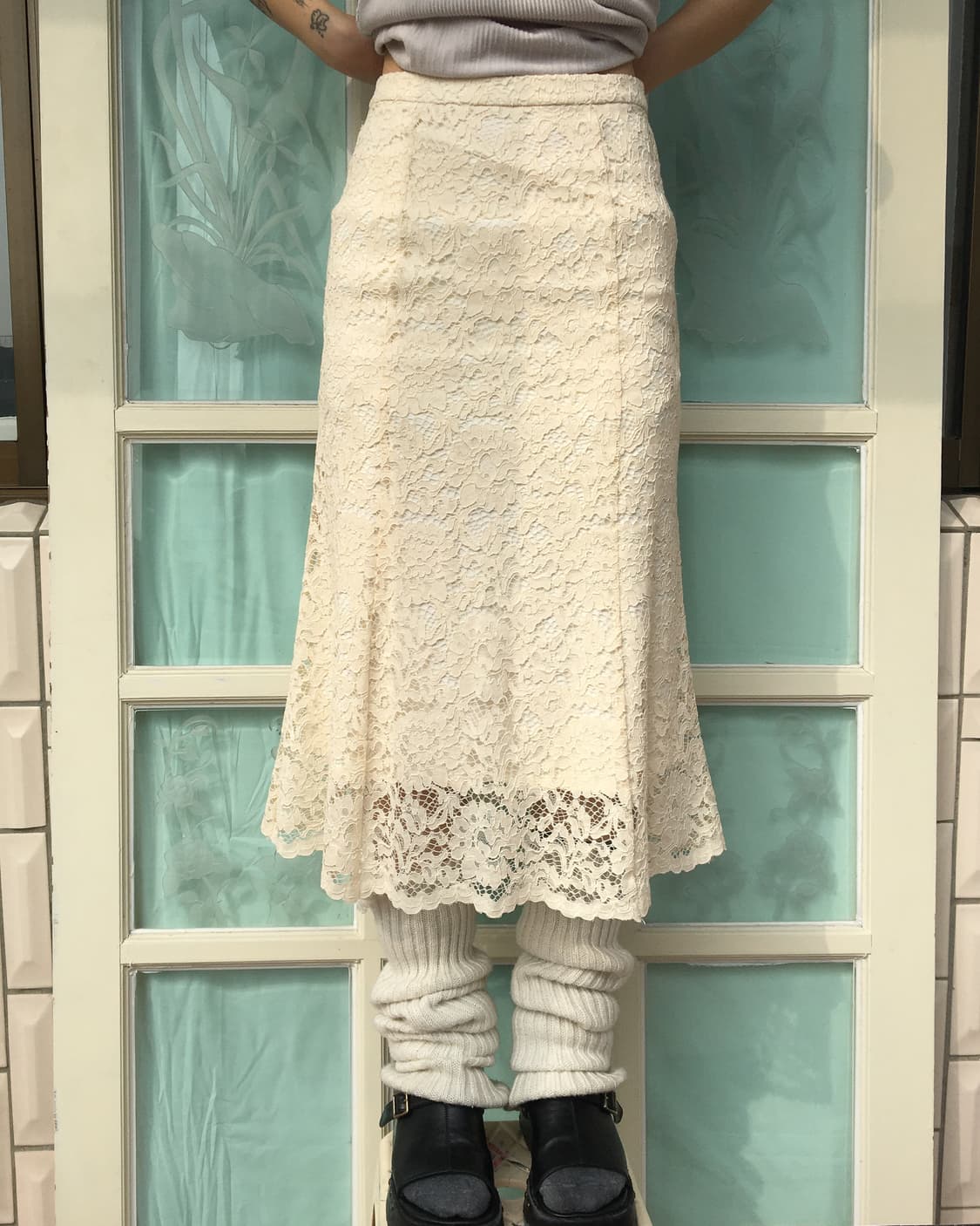 Lace skirt 상품이미지4