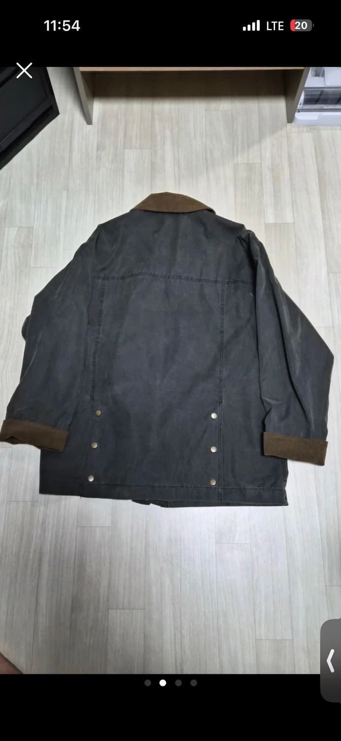 ZARA 자라 헌터 왁스 자켓 L 상품이미지3