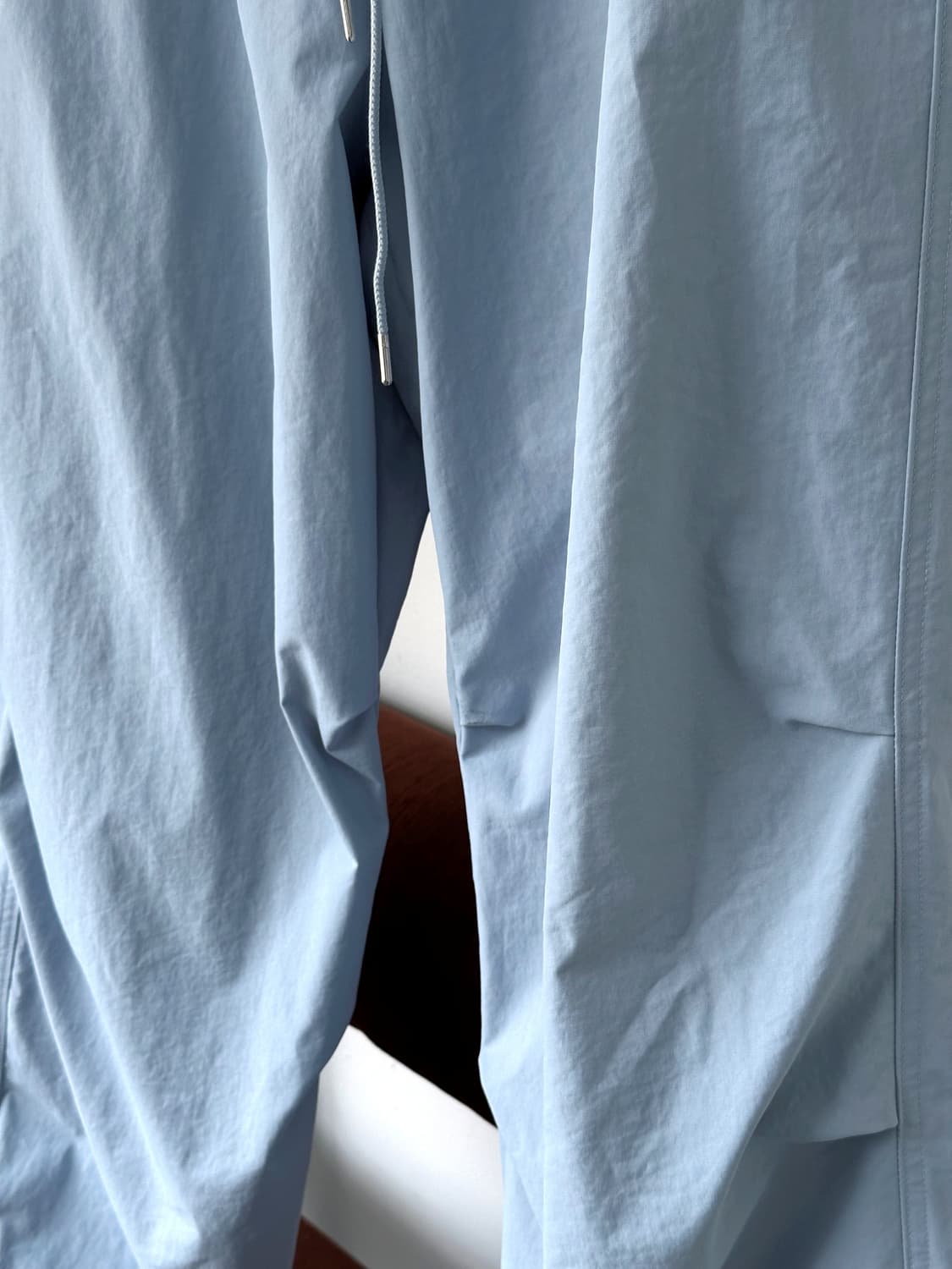 High count fabric design parachute pants 상품이미지3