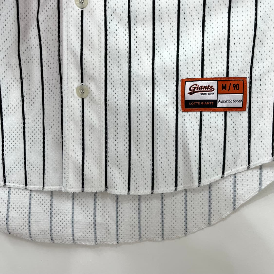 롯데자이언츠 강민호 마킹 올드 반팔 유니폼 상품이미지5