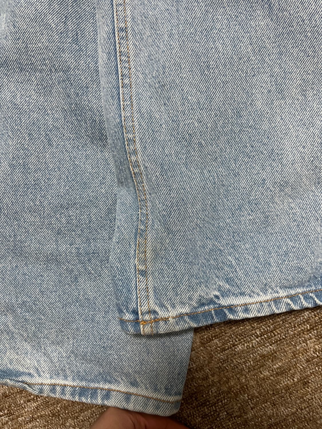 슈프림 더블 니 페인터 팬츠 워시드 블루 30사이즈 상품이미지6