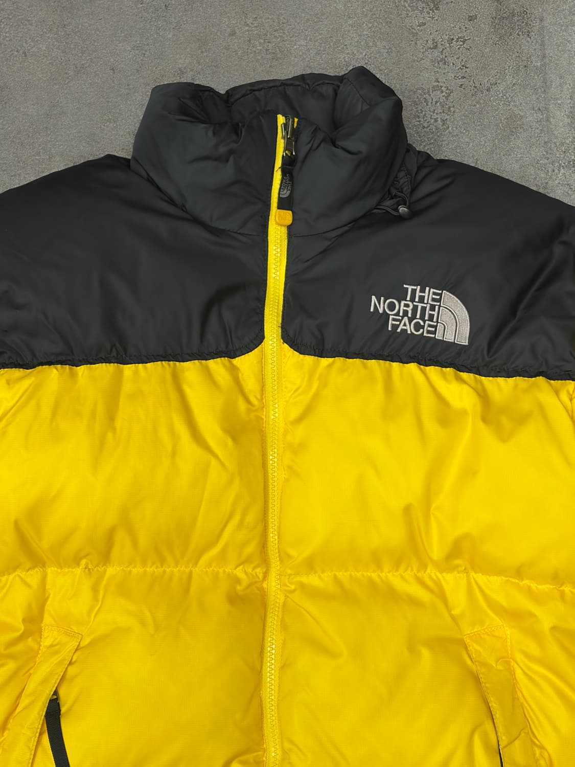 노스페이스 700 구형 눕시 옐로우 구스 패딩 상품이미지4