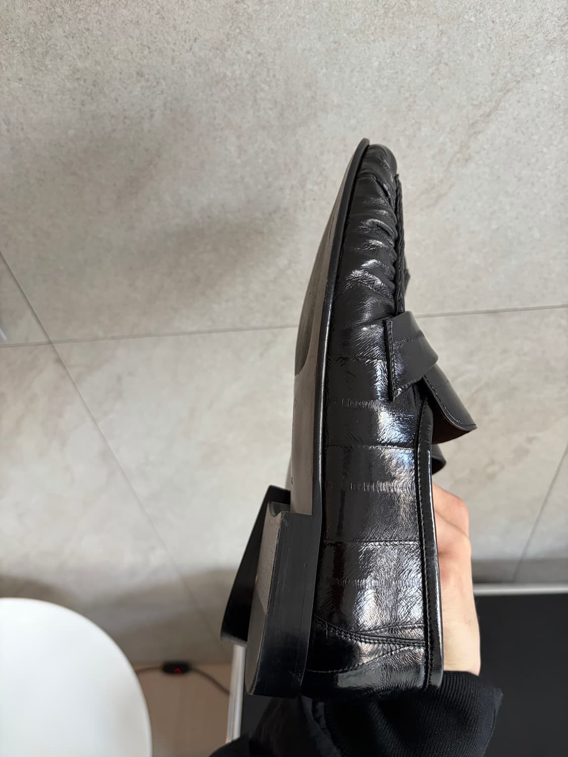 더로우 eel 스킨 장어로퍼 42사이즈 상품이미지8