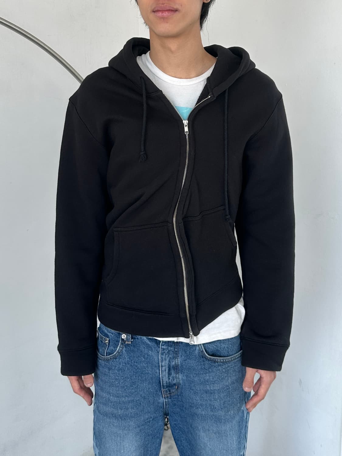 바퀘라 트위스티드 로즈 후드 집업 상품이미지1