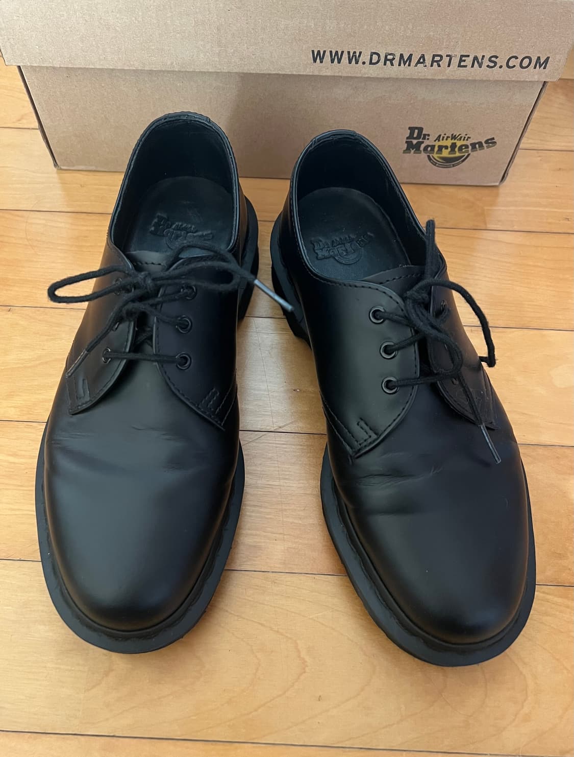 닥터마틴1461 모노 uk5사이즈 235-240 더비슈즈 상품이미지1