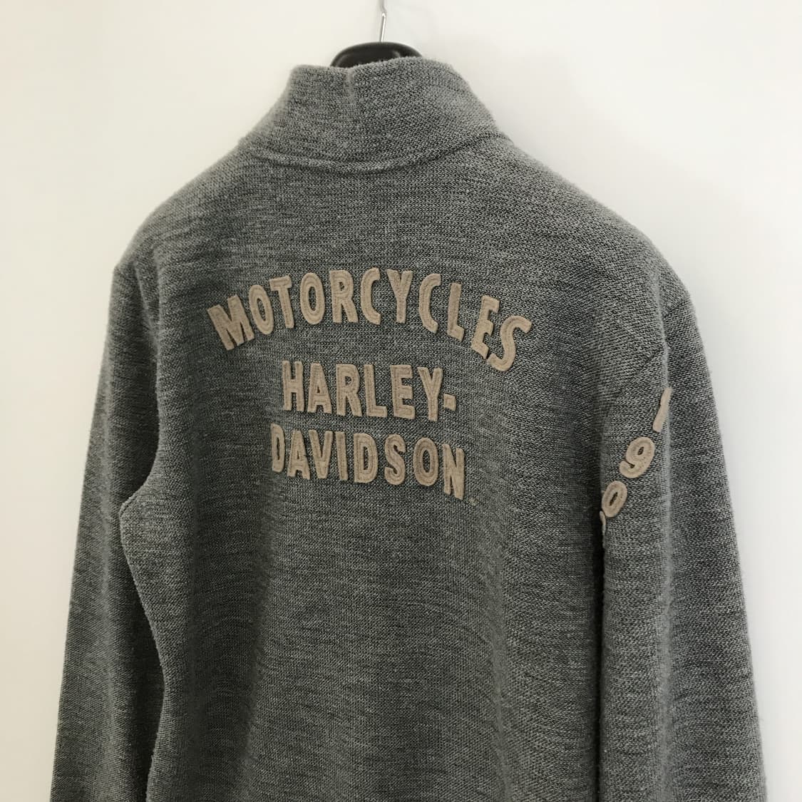 할리데이비슨 체인스티치 자수 하프집업 풀오버 [M] 상품이미지4