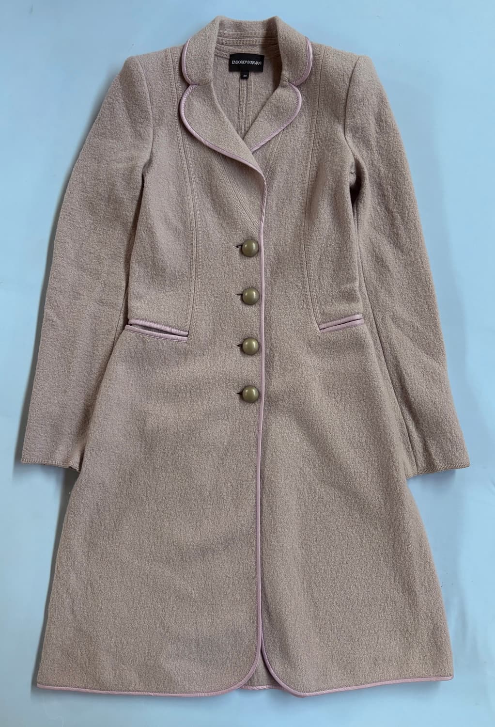 엠포리오 아르마니 빈티지 버튼 코트 상품이미지2