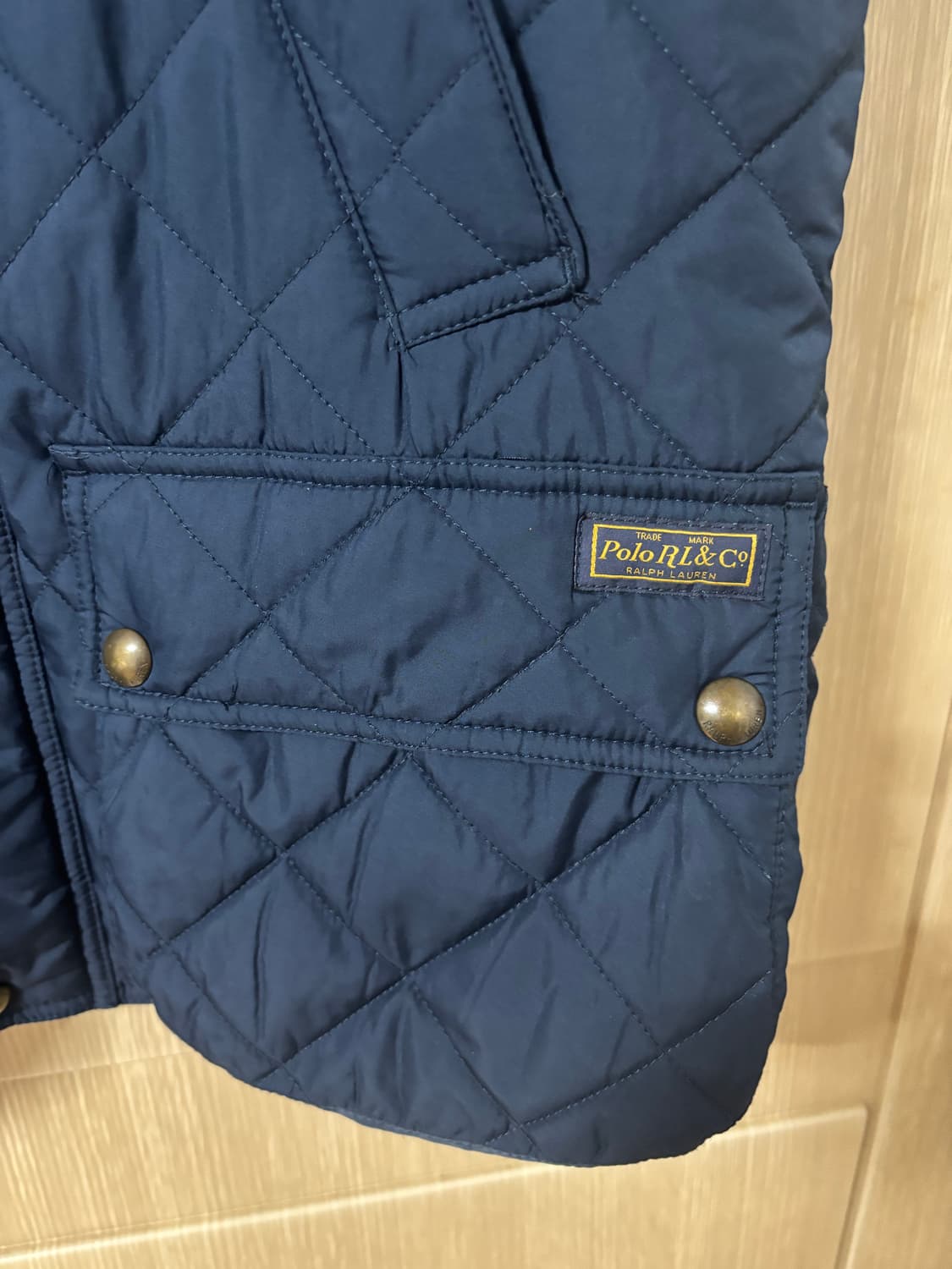 폴로 랄프로렌 네이비 퀼팅 조끼 상품이미지5