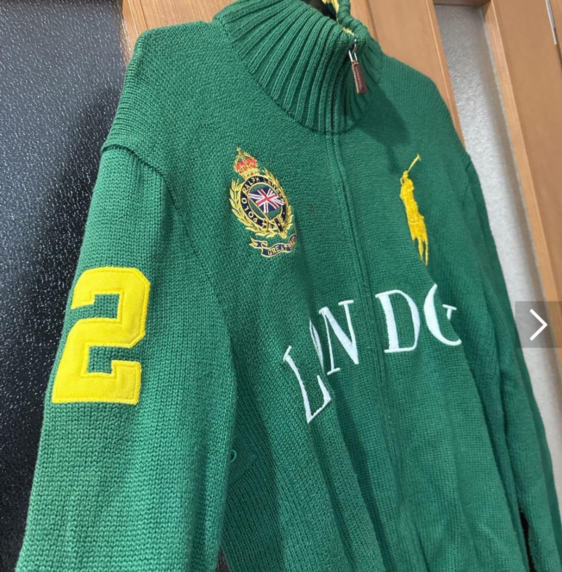 폴로 빅포니 치프키프 런던 니트집업 상품이미지3