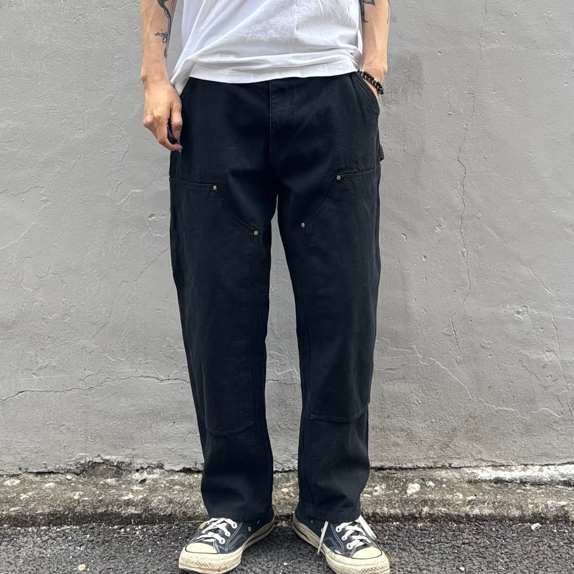 칼하트 더블니 흑청 상품이미지1