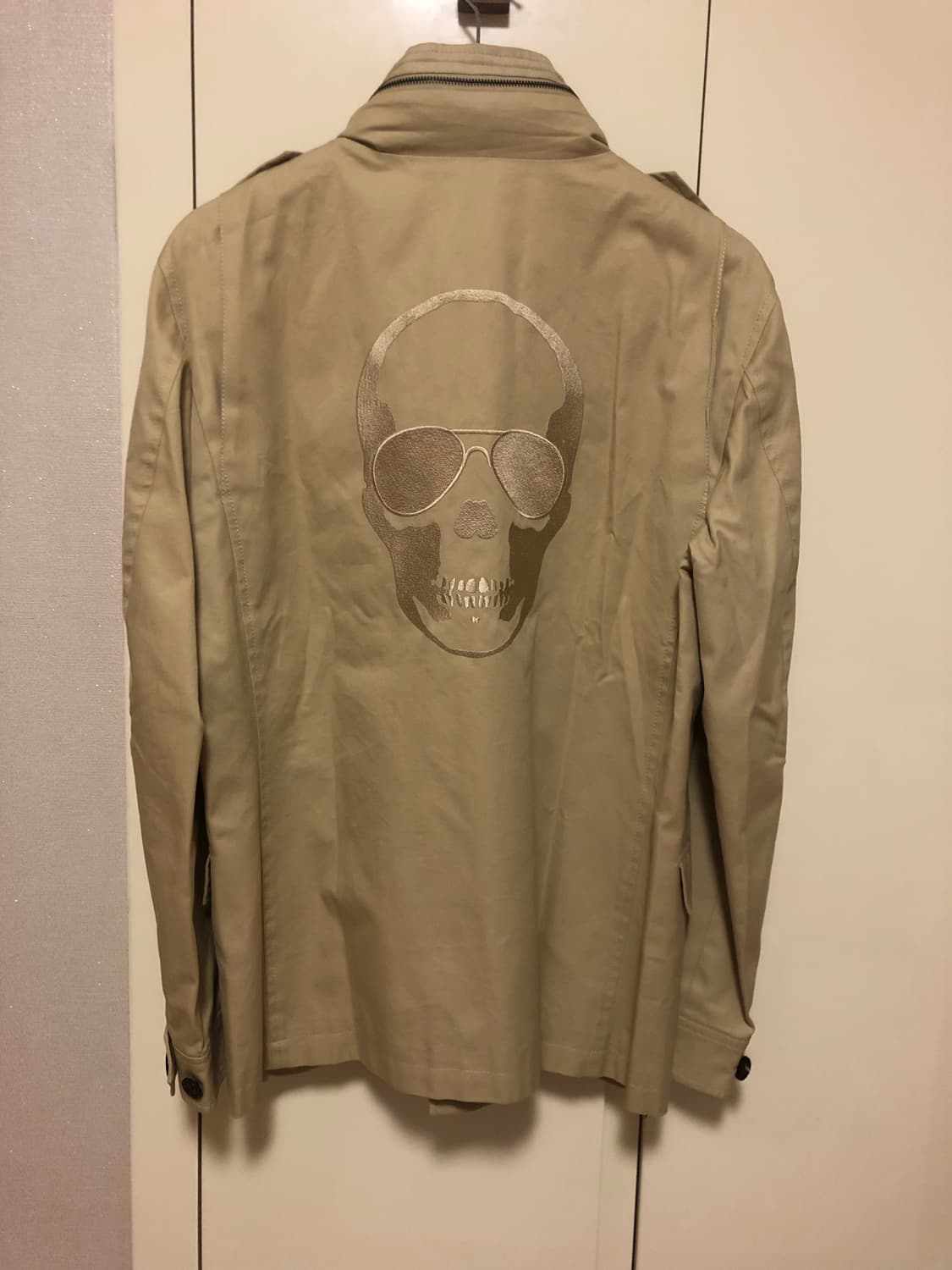 루시앙 펠라피네(Lucien Pellat finet) 스컬자수 후드자켓 상품이미지4