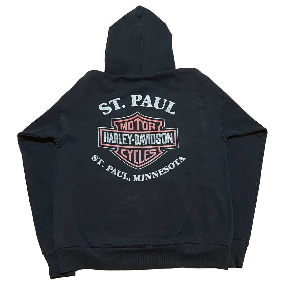 [L] 1993 할리데이비슨 플레임 로고 후드 상품이미지2
