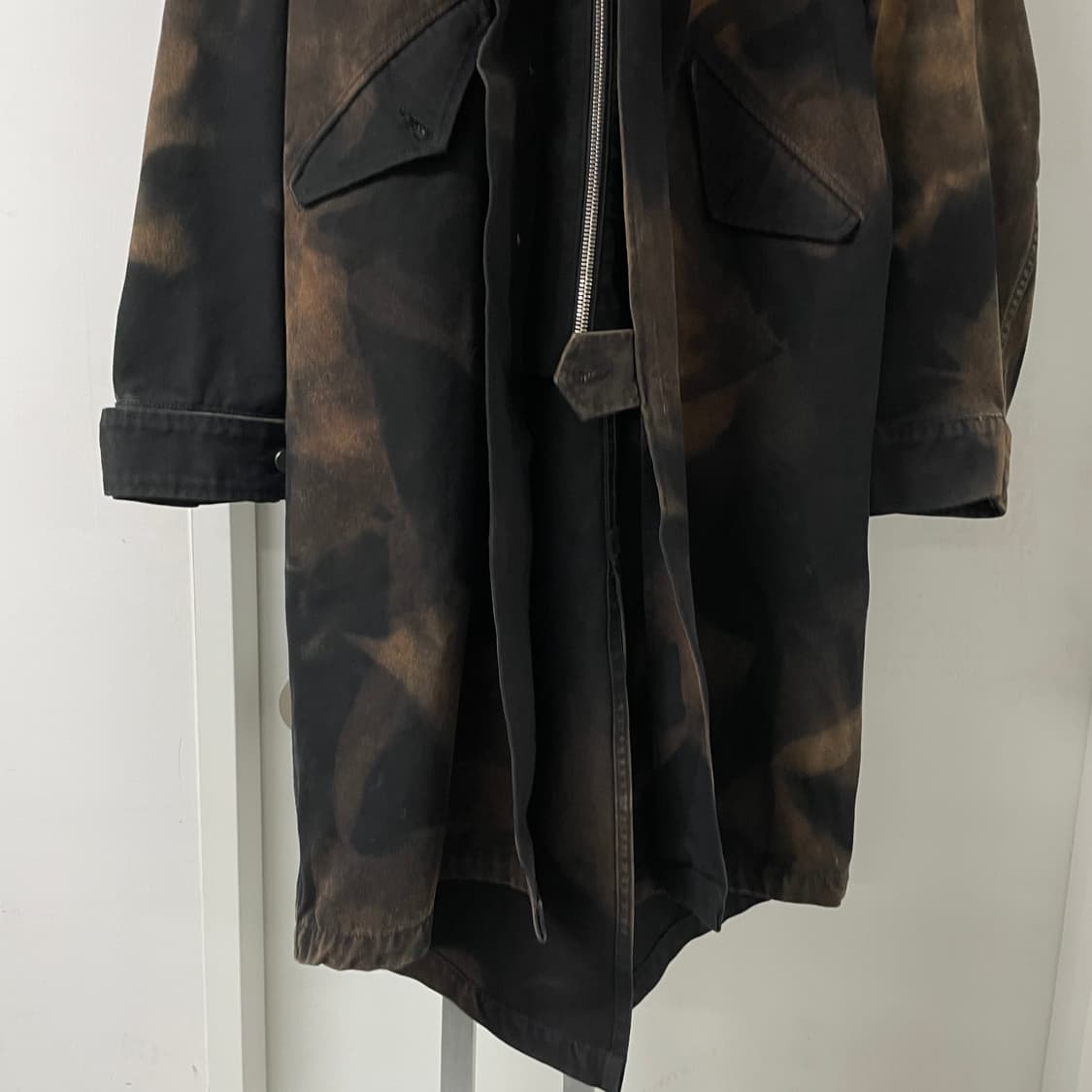 424 X ARMES 타이다이 피쉬테일 야상 M 상품이미지3