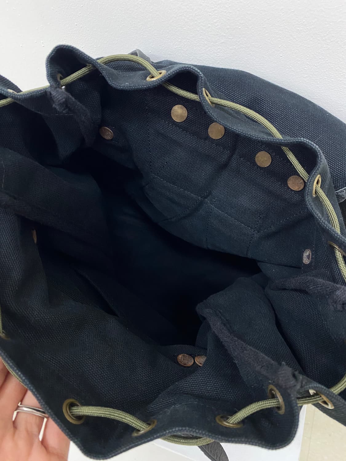 폴로 랄프로렌 헤비 캔버스 럭색 상품이미지10