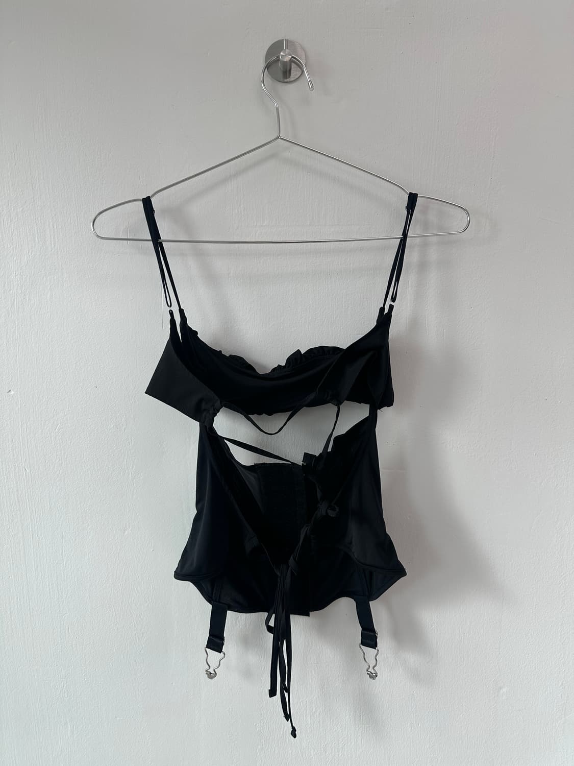 (새상품) bonnae 레이스 업 코르셋 탑 상품이미지6