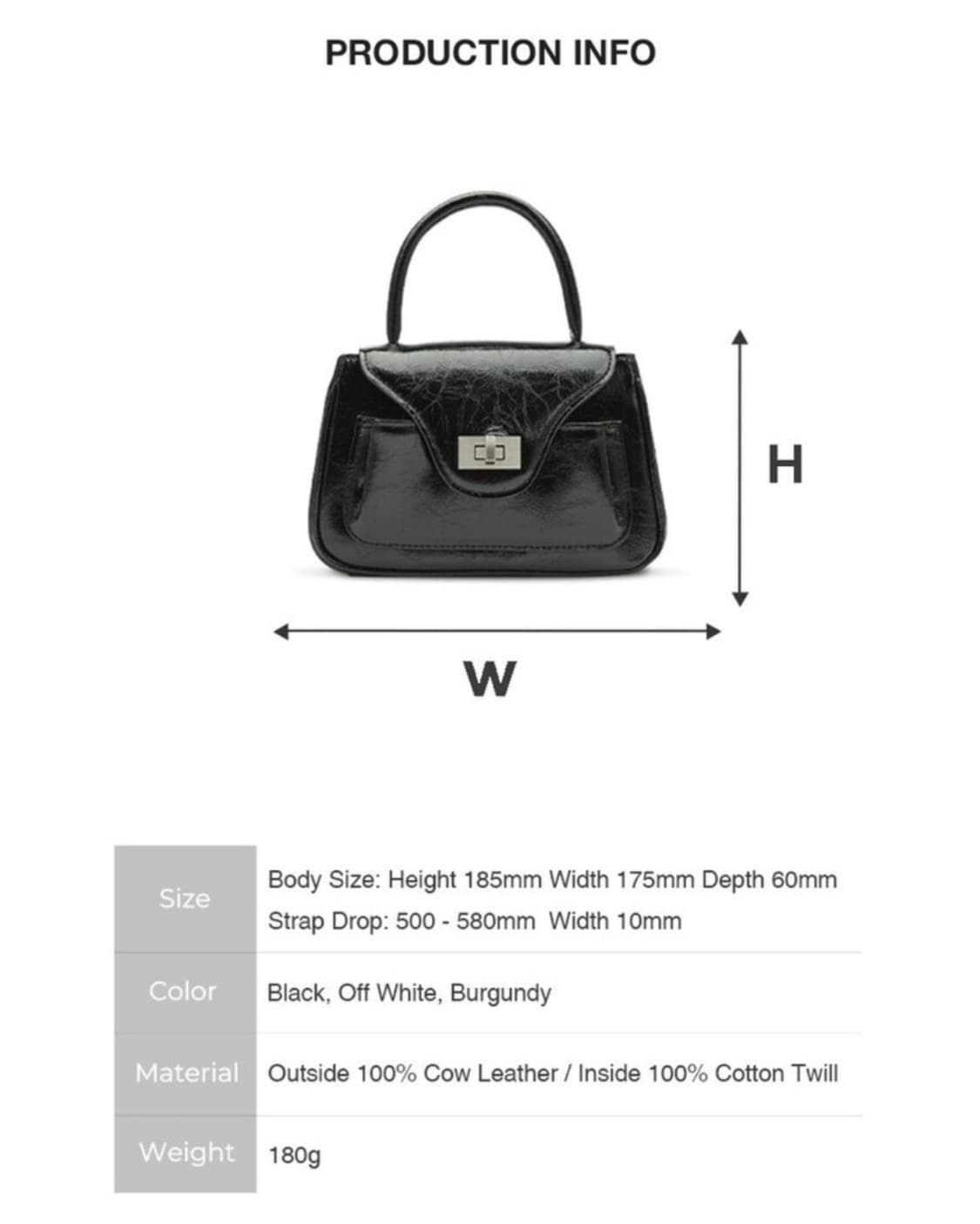 아포아 미니 토트백 블랙 상품이미지3