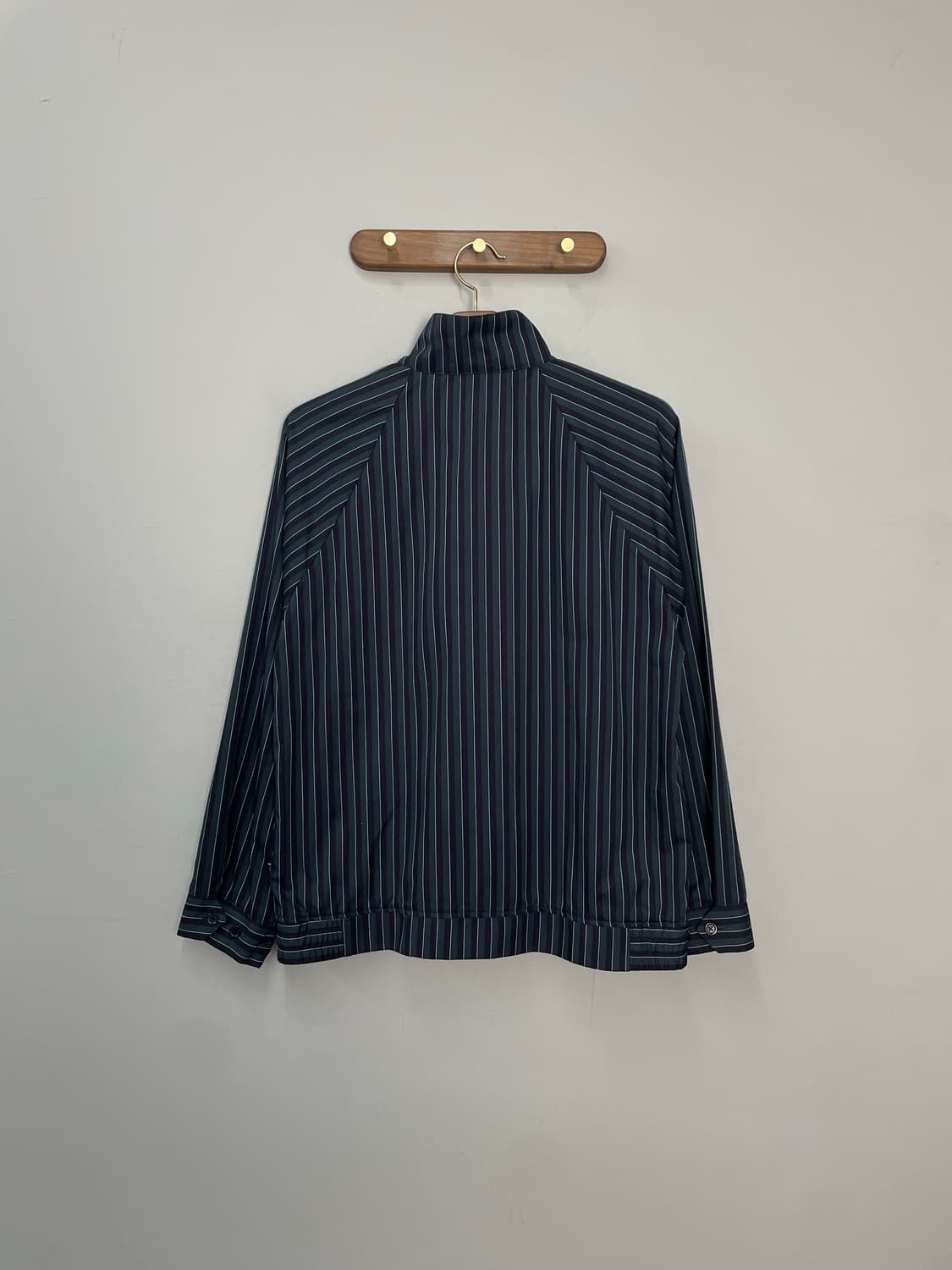 스투시 핀 스트라이프 폴리 블루종 자켓 H2190 상품이미지5