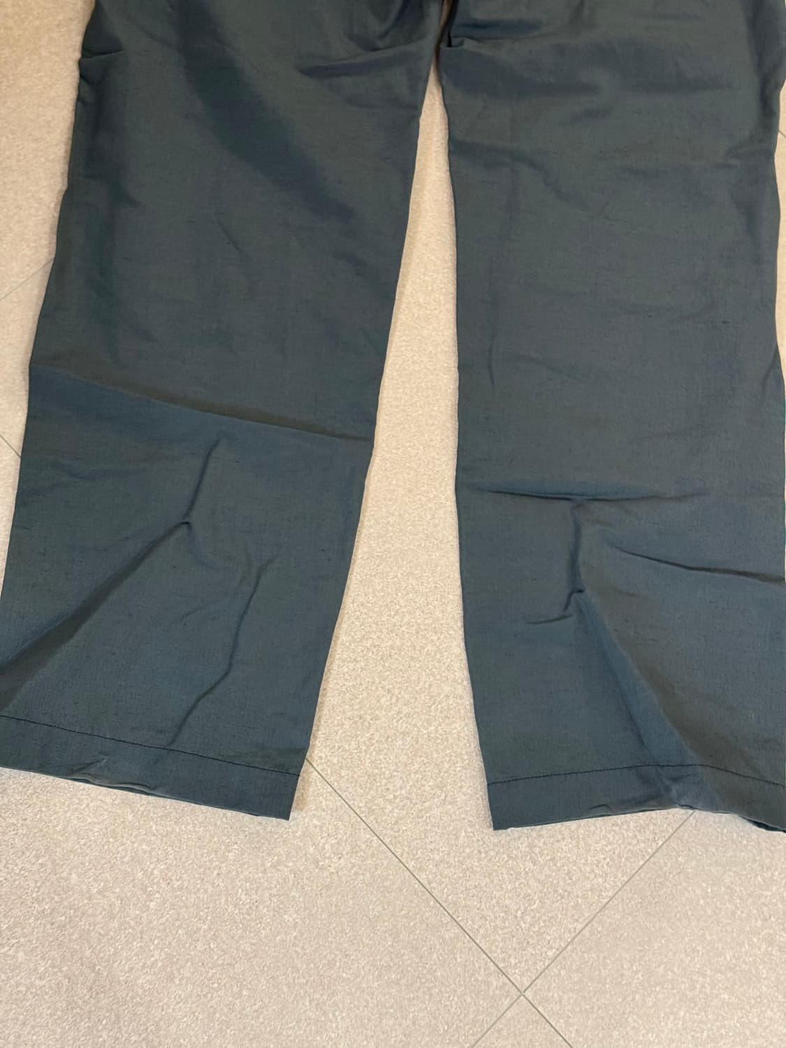 르메르 플리츠 스트레이트 팬츠 로열 블루 36 상품이미지6