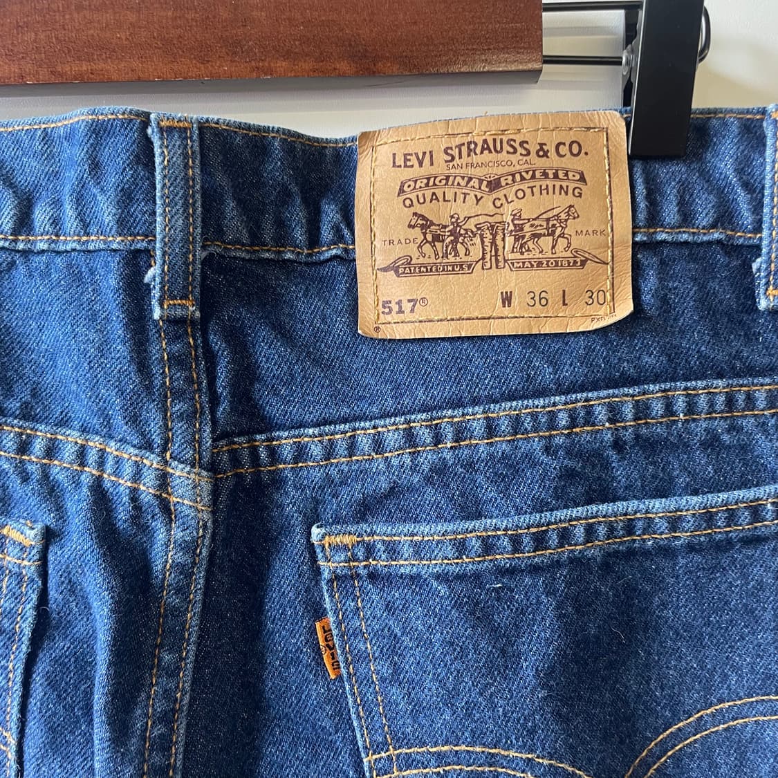 90s 리바이스 517 부츠컷 데님팬츠 상품이미지7