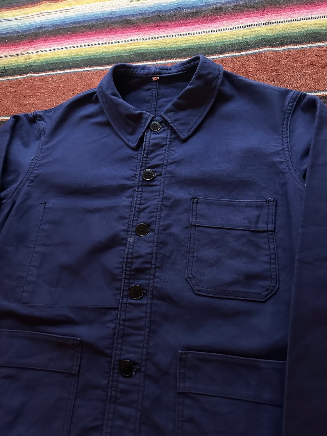 60s 아돌프라퐁 몰스킨 프렌치 워크 자켓 상품이미지3