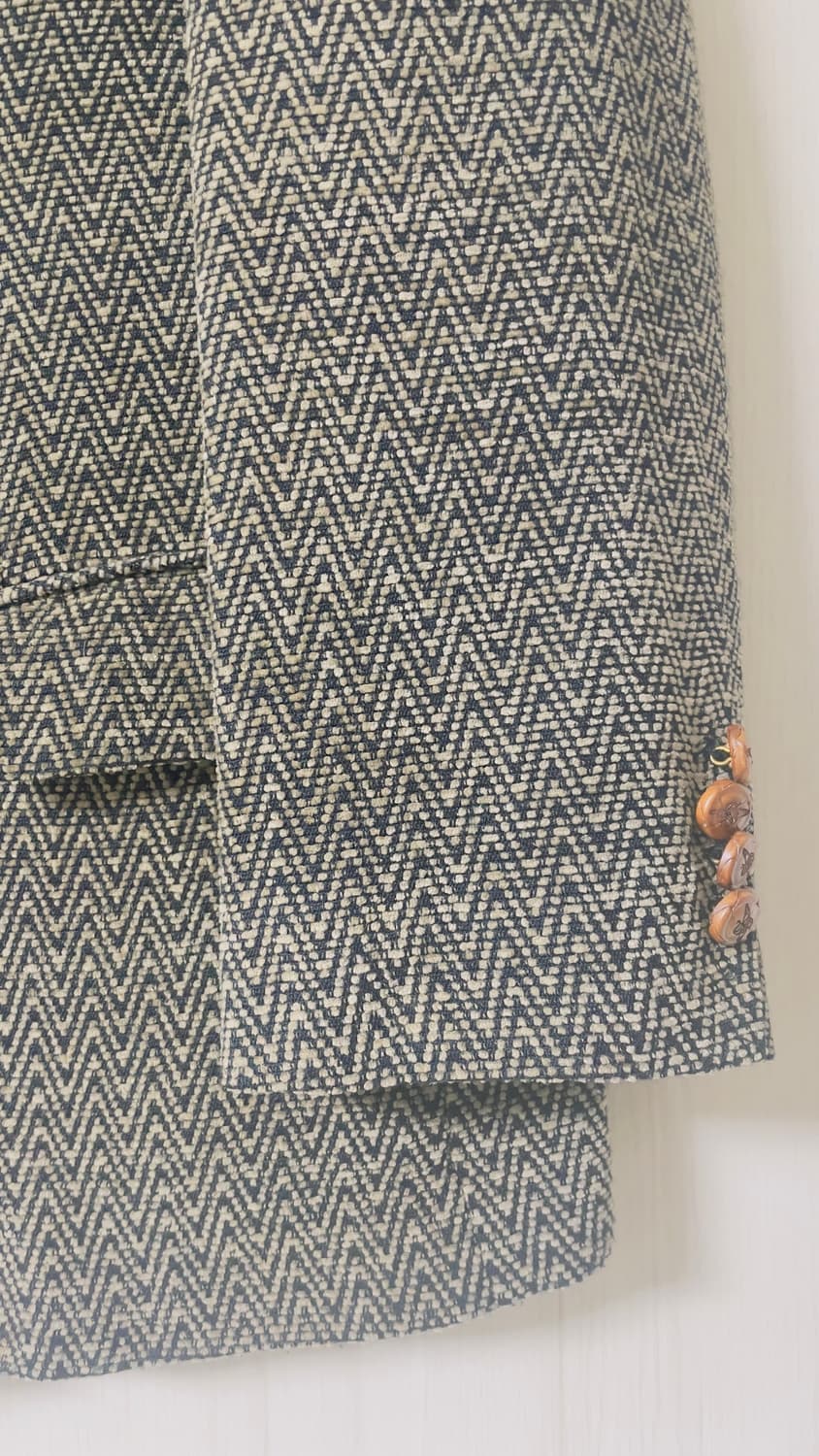 solus 해링본 트위드 투버튼 블레이저 자켓 상품이미지2