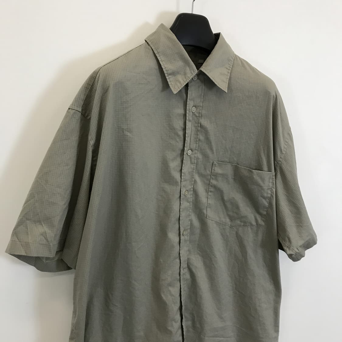 유니클로U 립스탑 오버사이즈셔츠 [3XL] 상품이미지2