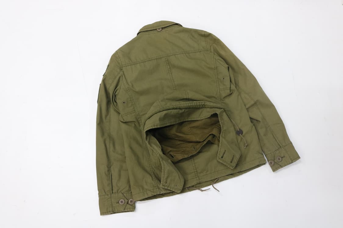 히스테릭글래머 빈티지 밀리터리 와펜 후드 야상 자켓 상품이미지7