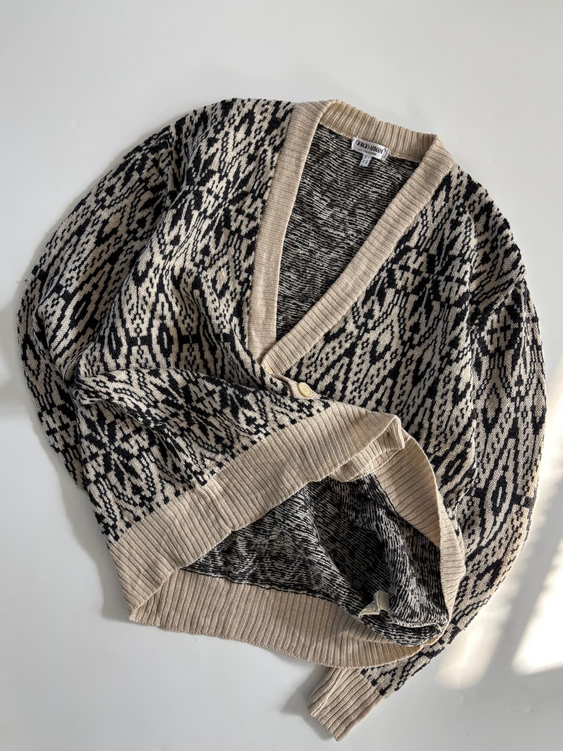 Giorgio Armani 패턴 가디건  상품이미지4