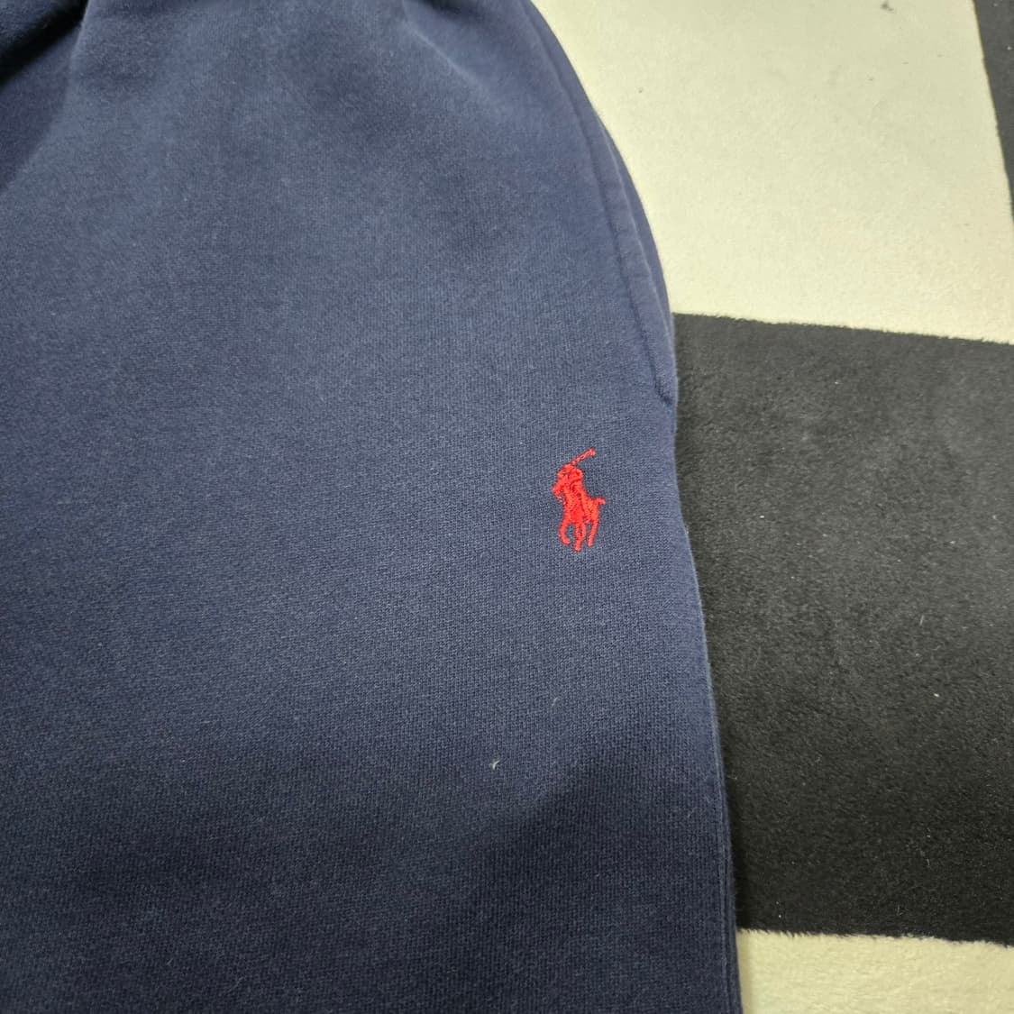 M 폴로랄프로렌 90s 와이드핏 스웻팬츠 네이비 상품이미지2