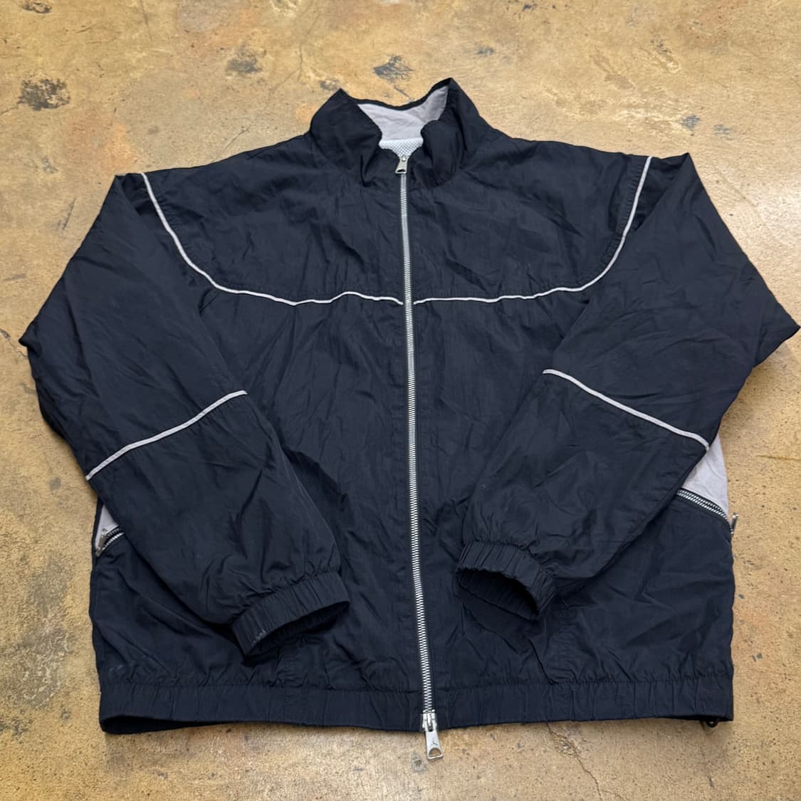 [정품/XXL] 에어조던 블랙 라인 바람막이 점퍼 b15 상품이미지2