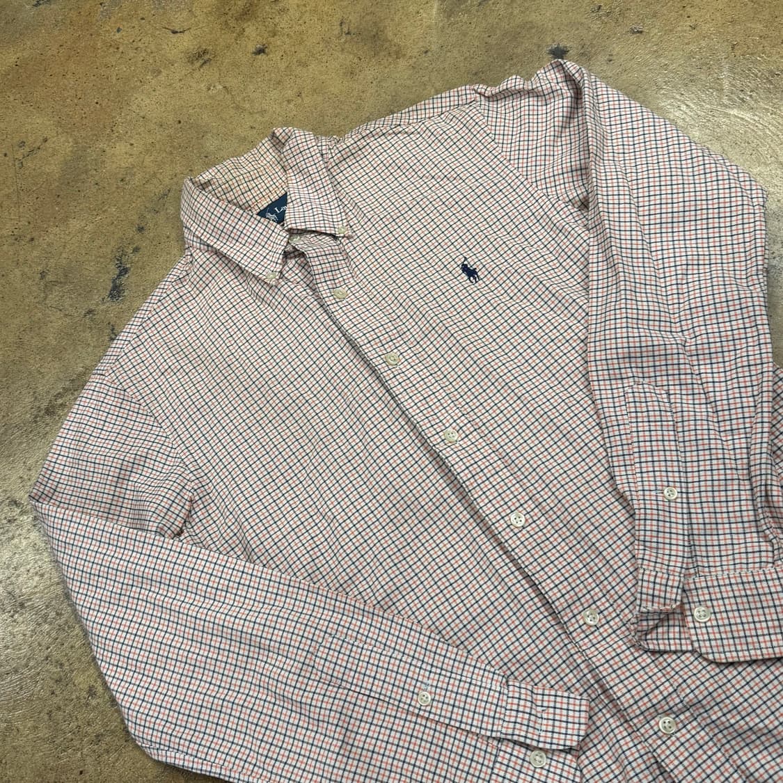 [정품/S] 폴로 랄프로렌 체크 셔츠 남방 b10 상품이미지1