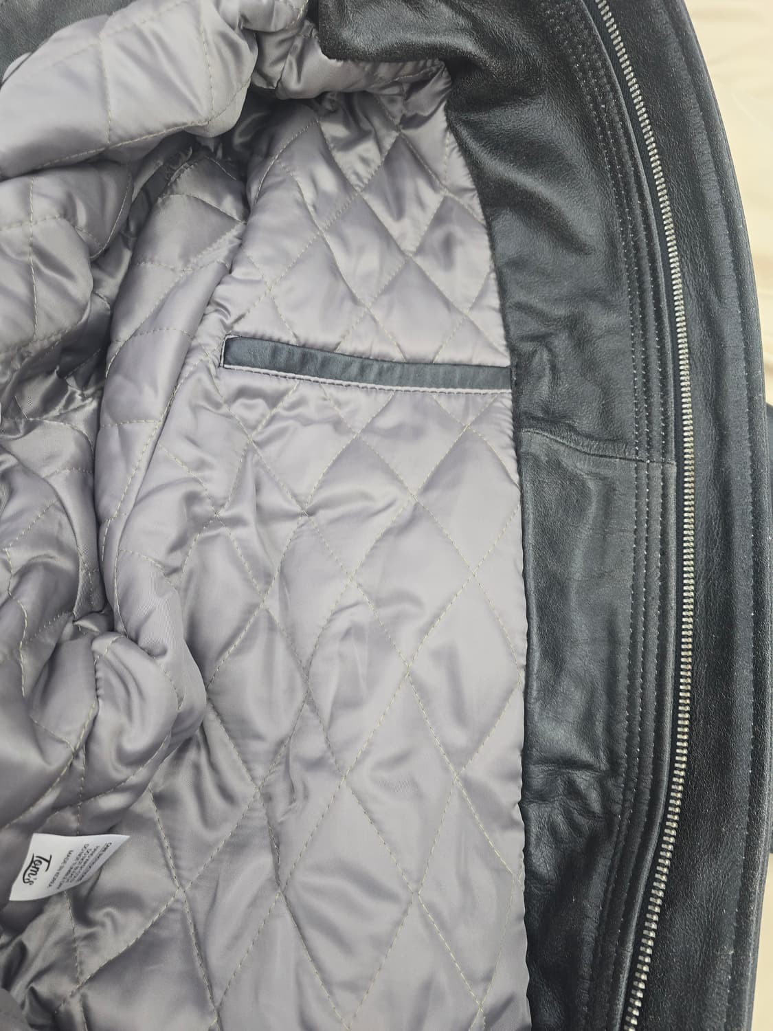 새상품 톰스 서포트 시리즈 가죽 자켓 상품이미지8