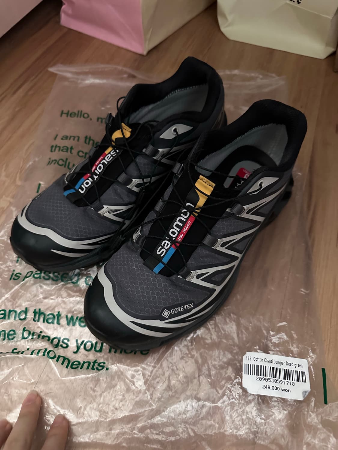 살로몬 xt-6 고어텍스 블랙에보니 상품이미지1