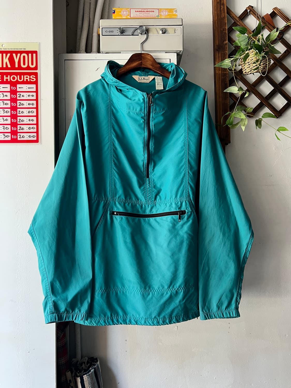 [2XL]80's 엘엘빈 Made in USA 나일론 아노락 자켓 상품이미지1