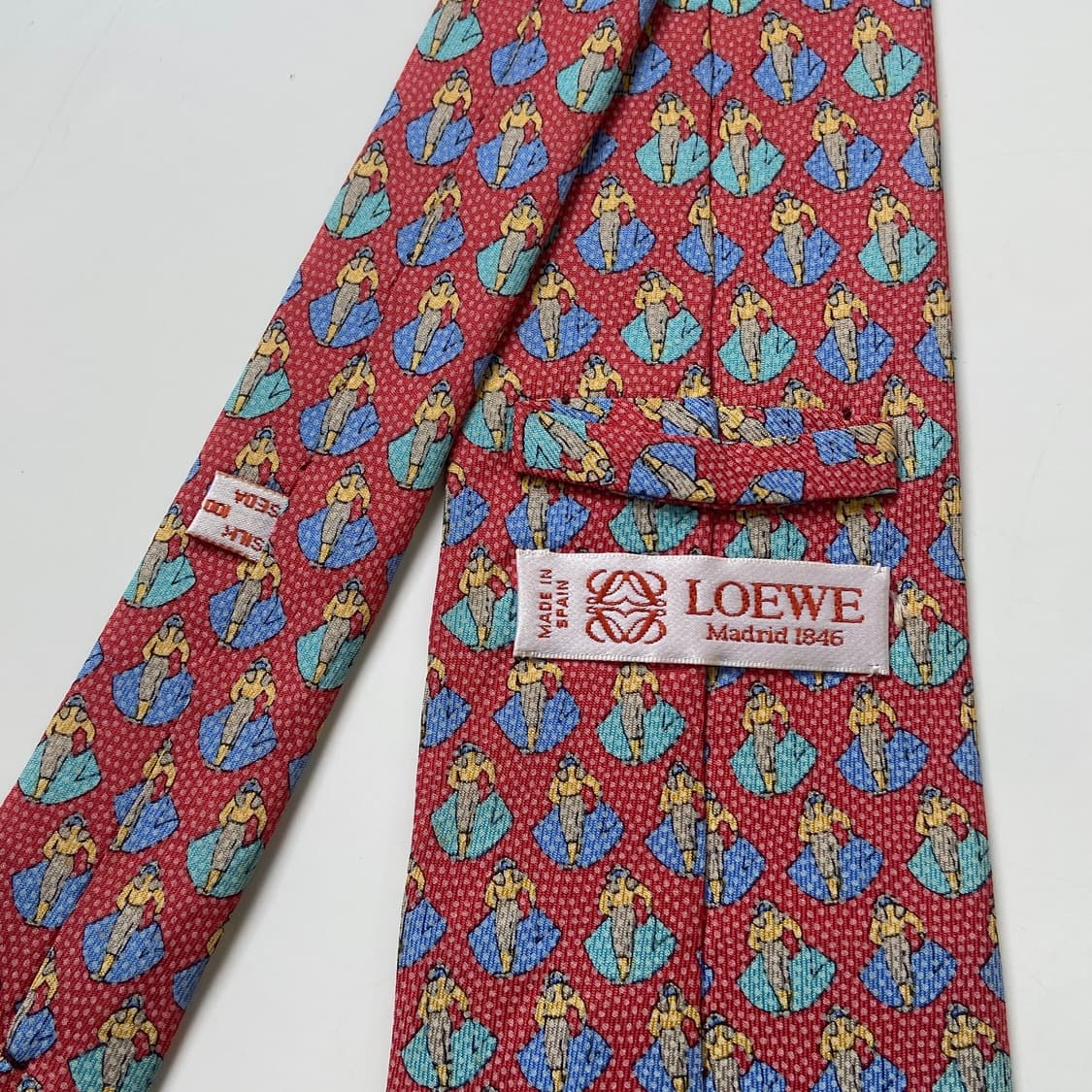 로에베(LOEWE) 정품 명품넥타이 상품이미지5