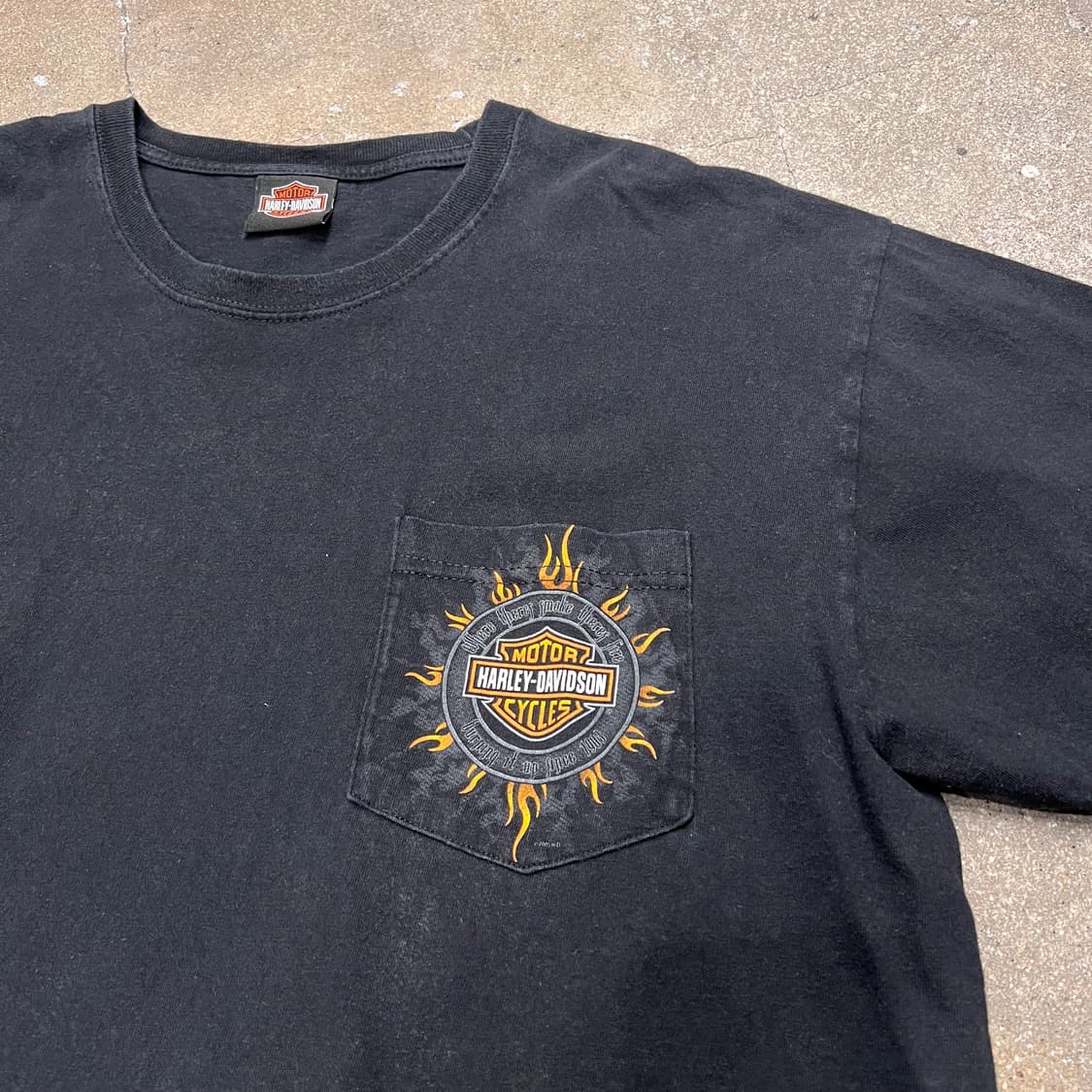 00‘s 할리데이비슨 반팔티 캘리포니아 상품이미지2