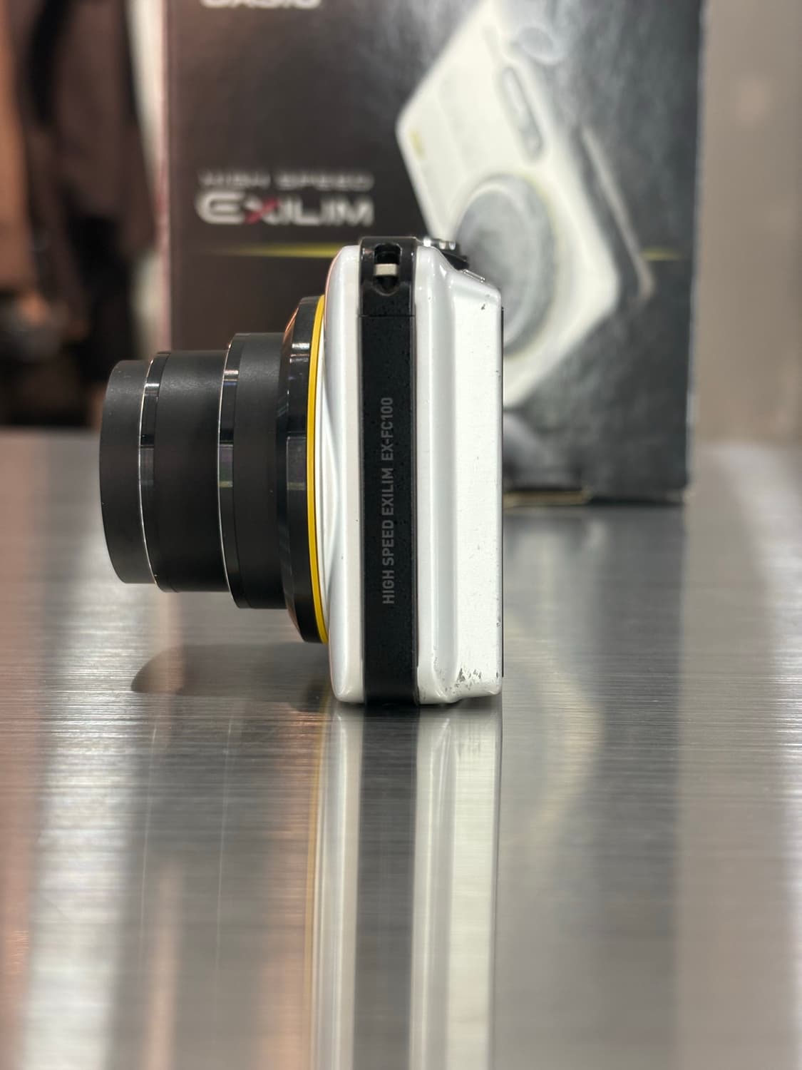 풀박/날짜표시)카시오 엑슬림 fc-100 빈티지디카 상품이미지5