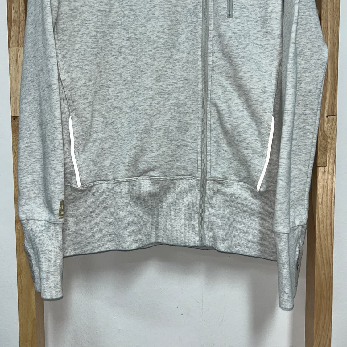 아베크롬비 사선지퍼 코튼 집업 그레이 상품이미지4