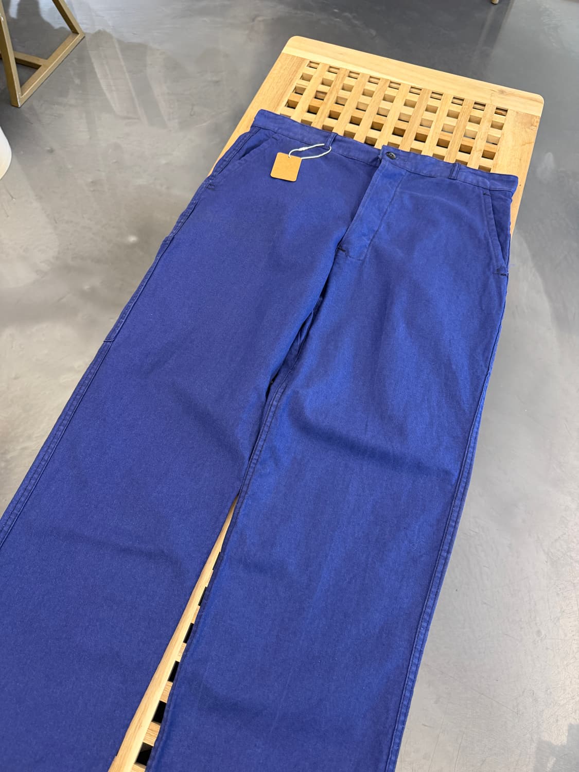 OLD VINTAGE PURPLE NAVY FRENCH 프렌치워크팬츠 상품이미지6