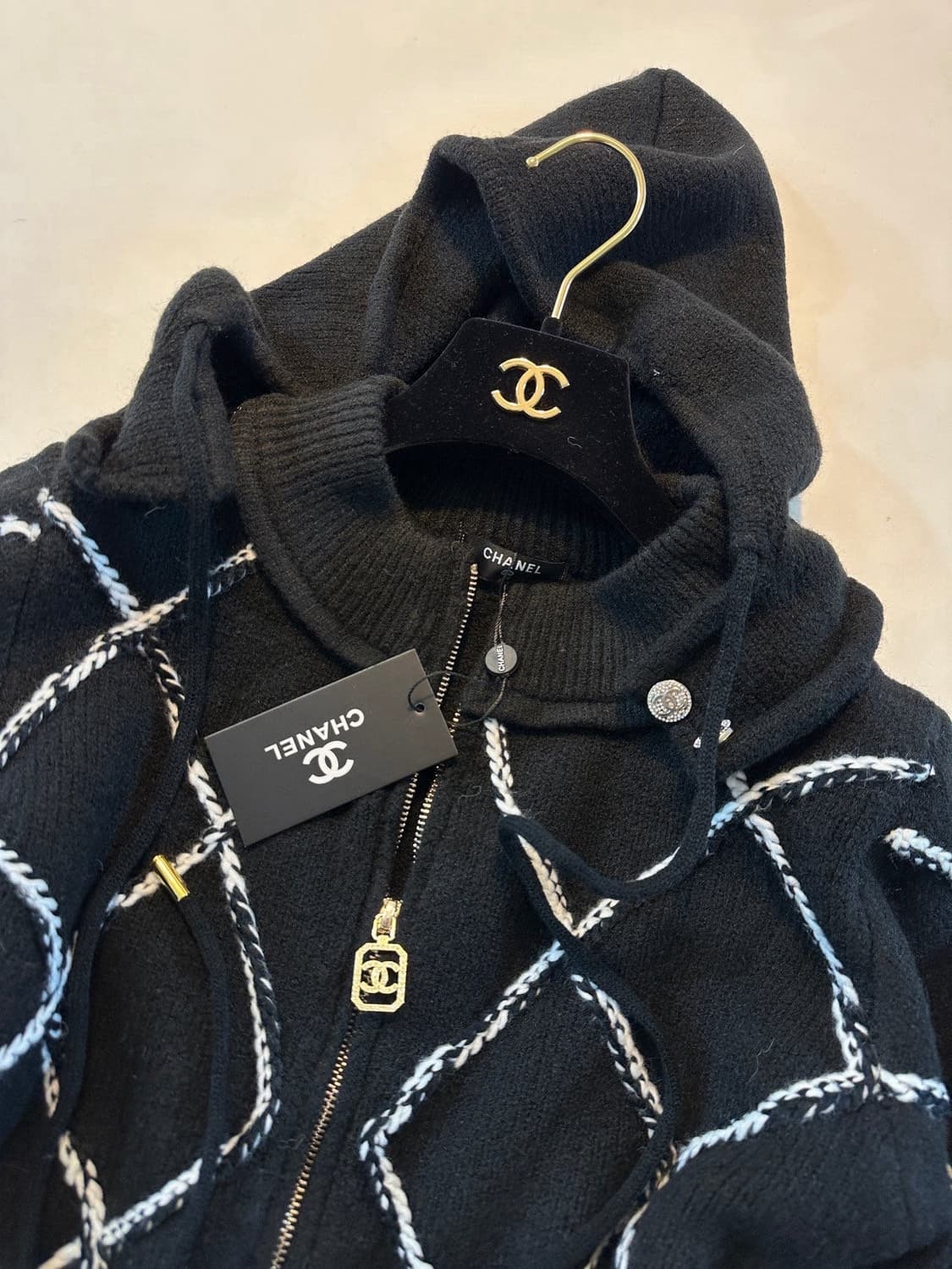 (새상품)샤넬후드집업 상품이미지10