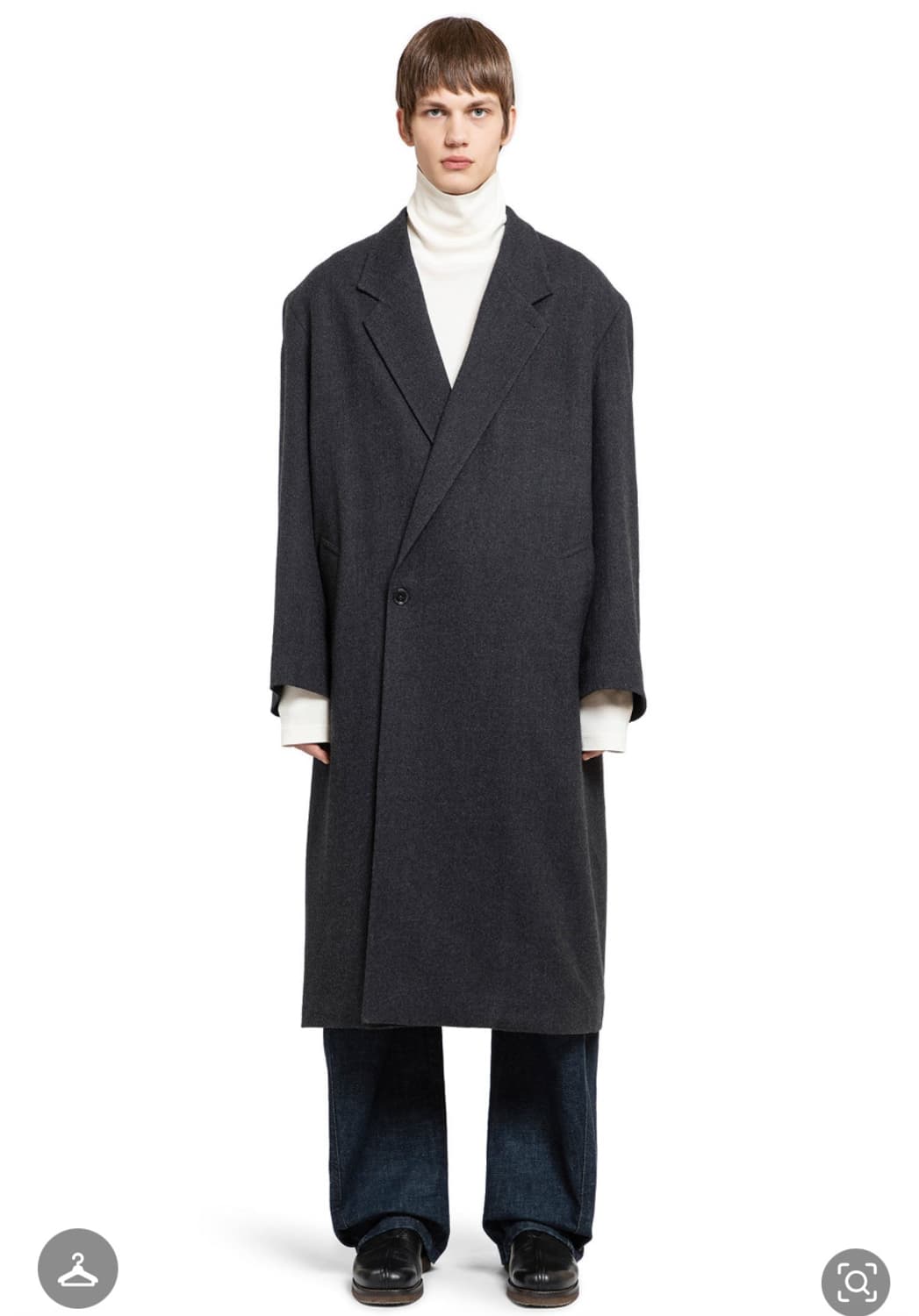 르메르 24FW Maxi DB Coat 캐시미어 S 상품이미지2