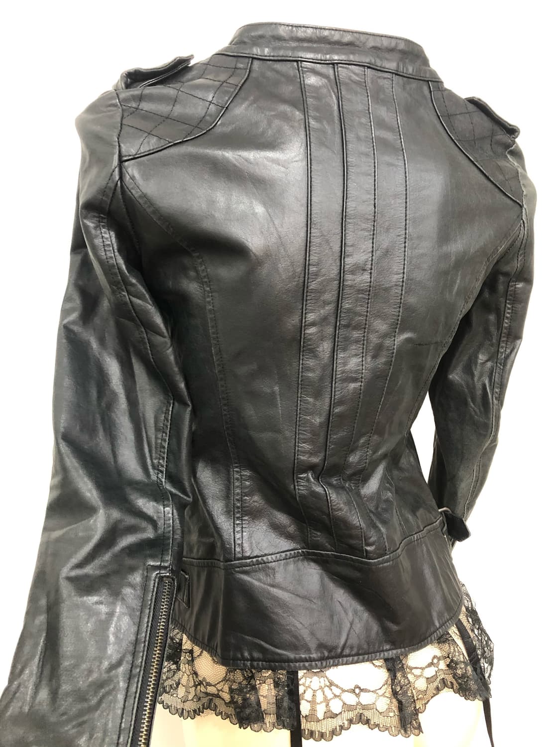 JILLSTUART black buckle rider jacket 상품이미지4