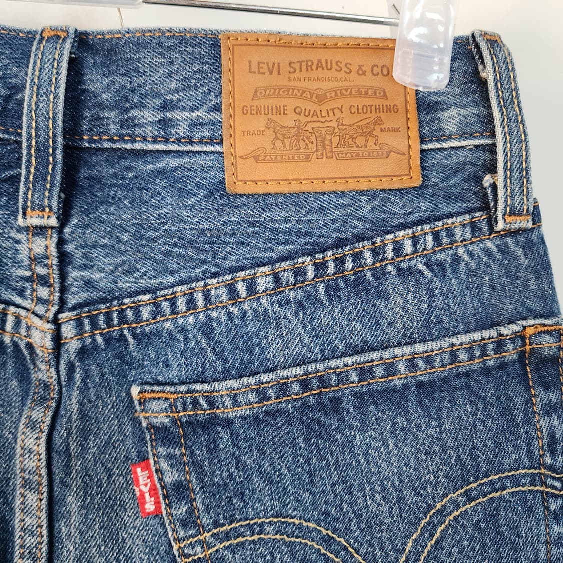 리바이스 데님 미니스커트 청치마 상품이미지5