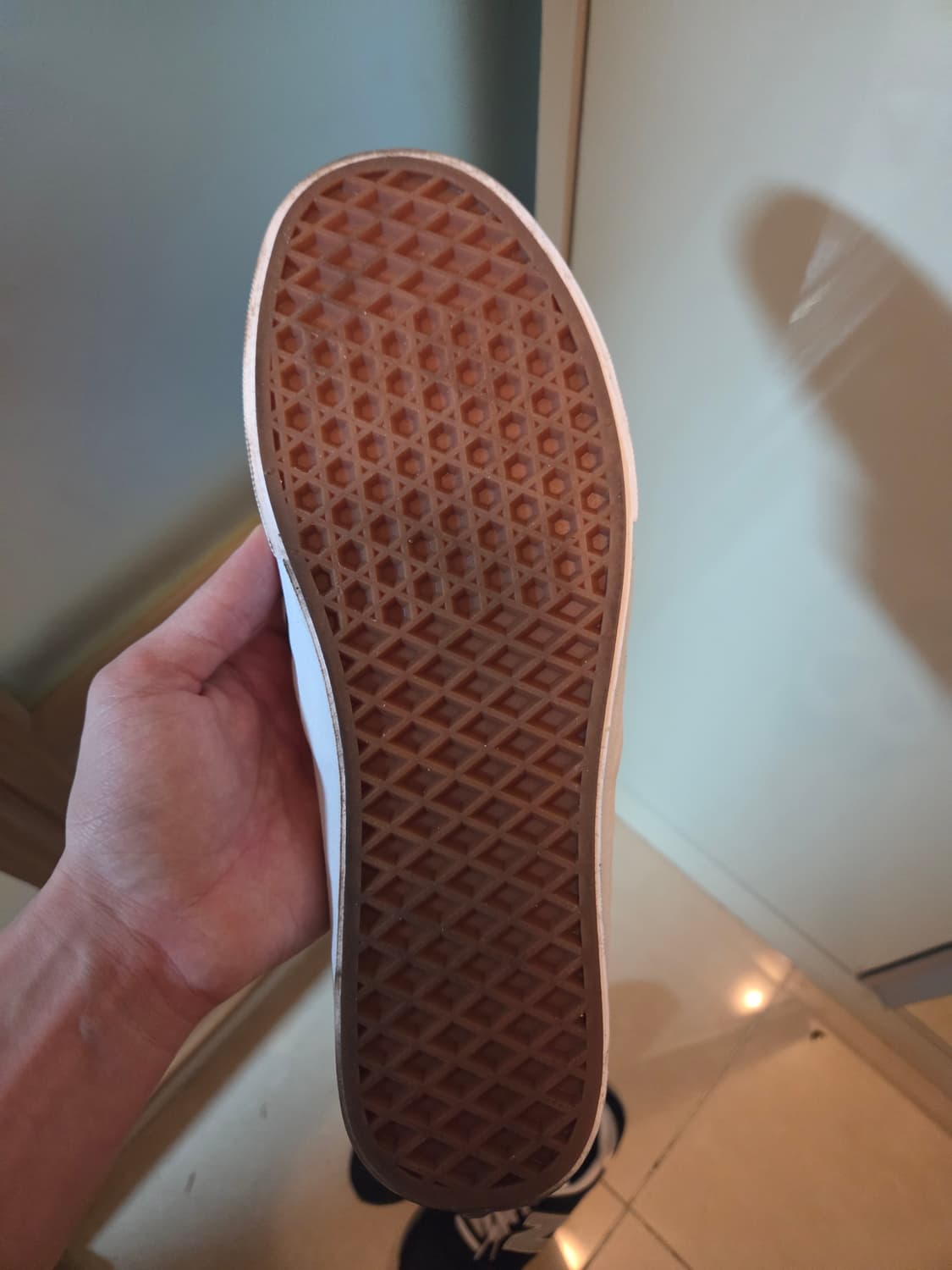 반스 슬립온 뮬 체커보드 블랙/화이트 상품이미지5