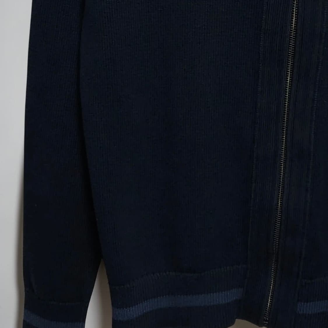 Tommy Hilfiger 타미힐피거 집업 니트 가디건 100 워시드네이 상품이미지3