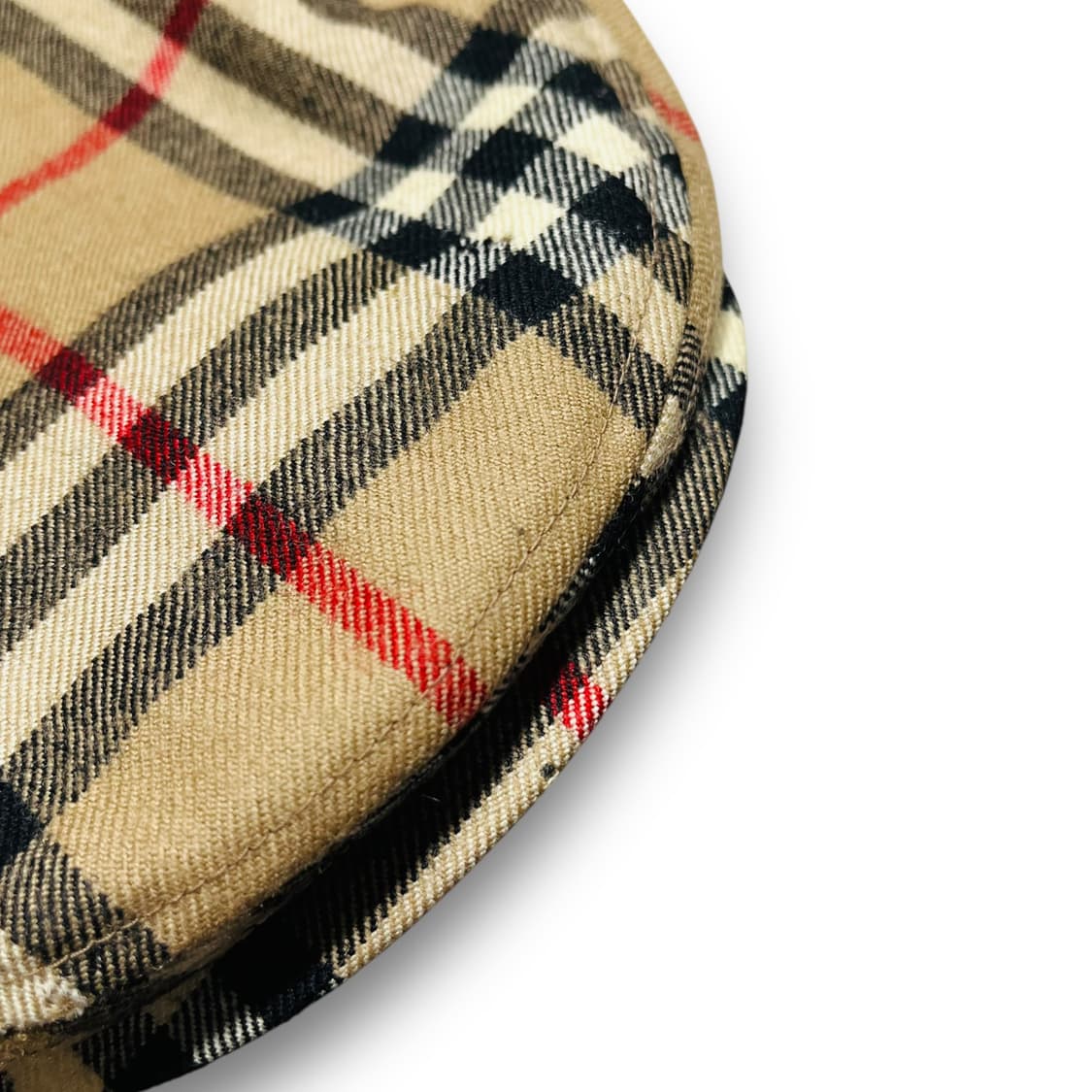 버버리 OG 구형 노바체크 패턴 헌팅캡 상품이미지9