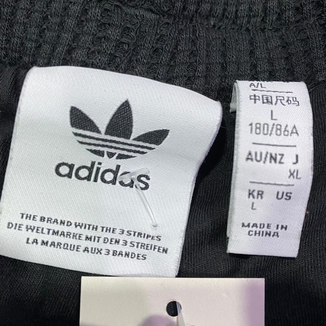 아디다스 와플 버켄바우어 블랙 트랙 팬츠 B3611 상품이미지5