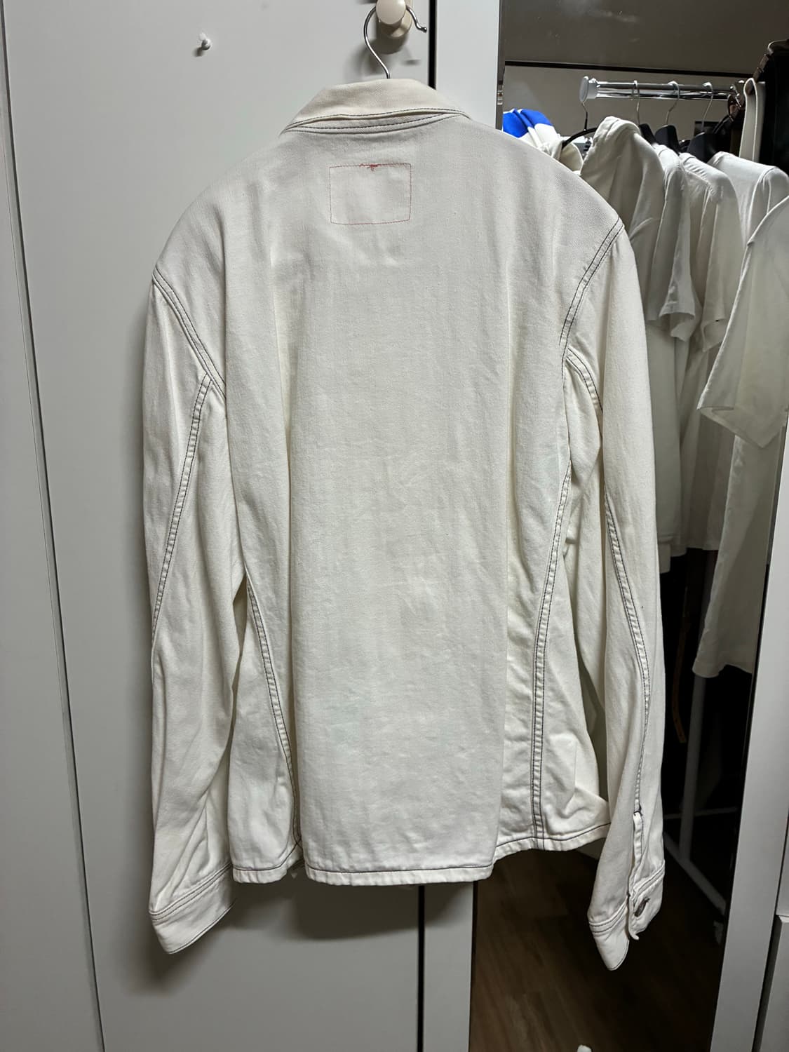 리바이스레드진 화이트 자켓 L/100 상품이미지2